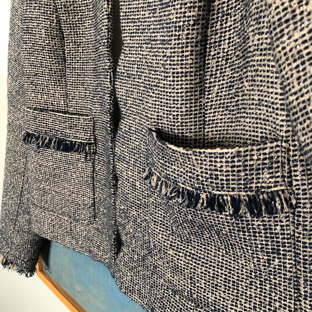 Banana Republic Tweed Scallop Jacket - Picture 2 of 6